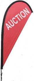 "Auction" Tear Drop