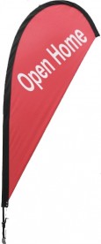 "Open Home" Tear Drop
